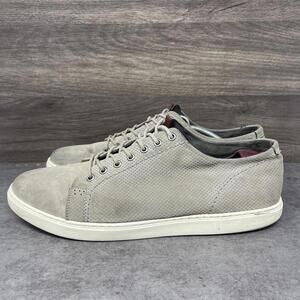 Kenneth Cole Reaction Indy Sneakers Mens Size 13 Beige Suede Casual Shoes